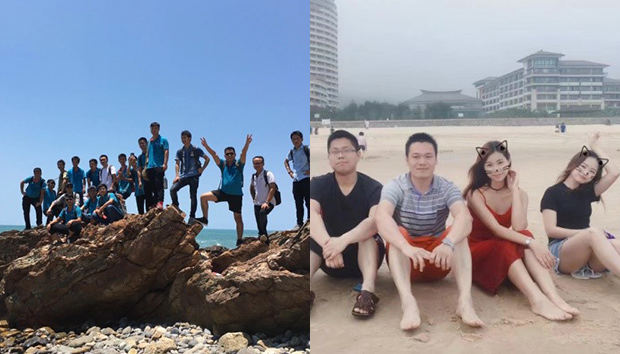 優秀員工廣東陽江海陵島游